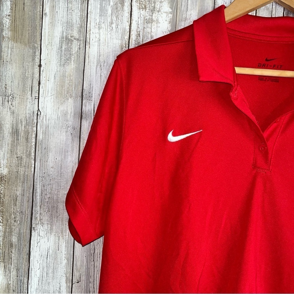 Nike Men's Red Polo Shirt - Picture 3 of 5